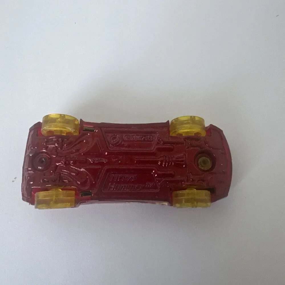 MATTEL HOT WHEELS NERVE HAMMER RED AND GOLD Nice!